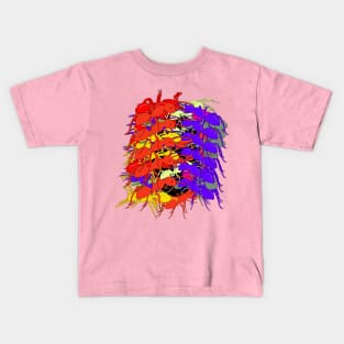 Colorful Ants Kids T-Shirt